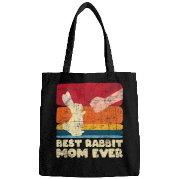 Discover Best Rabbit Mom Ever Bunny Farmer Zookeeper Bags
