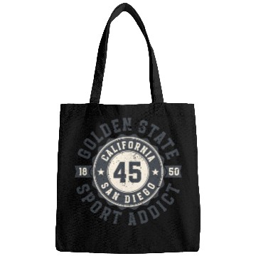 Discover California Golden State San Diego Sport Addict Bags