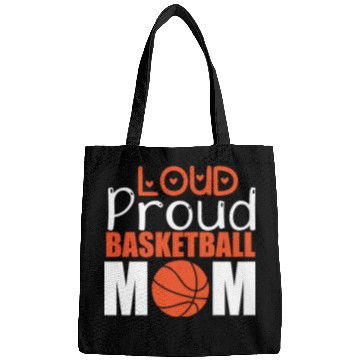 Discover Loud Proud Basketball Mom Bags