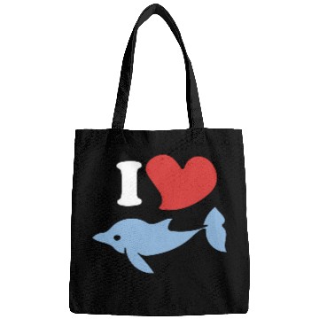 Discover I love dolphins 1 Bags