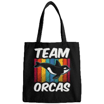 Discover Team Orcas Orca Protect Whale Sea Bags