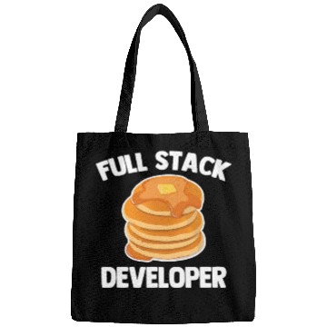 Discover Full Stack Developer Funny Computer Science Bags