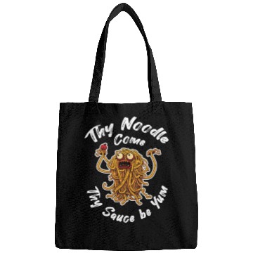 Discover Atheist Atheism Flying Spaghetti Pastafarianism Bags
