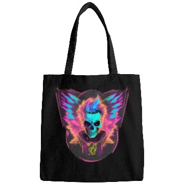 Discover Skull Neon Wizard Bags
