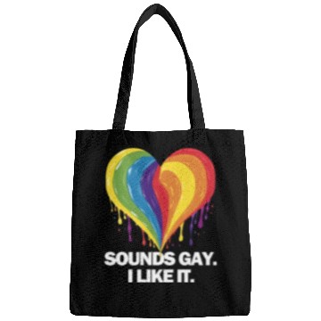 Discover Sounds Gay I' Like It Pride Month Lesbian Gay Bi Bags