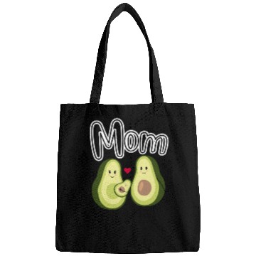 Discover Cute Avocado Family Mom Design Bags