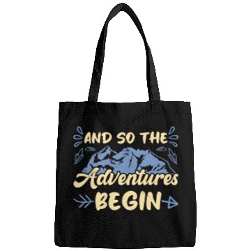 Discover And so the Adventure begins Wanderlust Hiking Bags