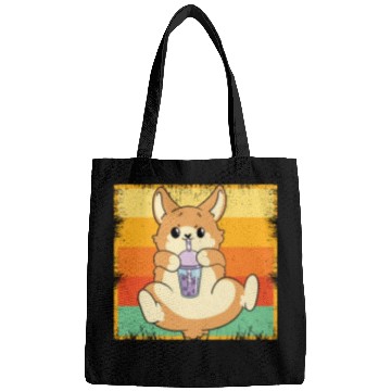 Discover Bubble Tea Lover Boba Tea Drinker Dog Owner Bags
