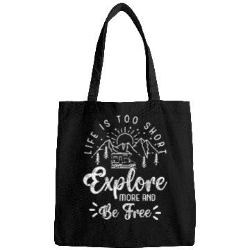 Discover Vacation Travel Summer Mountains Bags