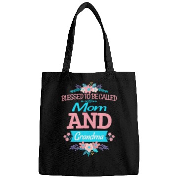 Discover Blessed to Be Called Mom and Grandma Bags
