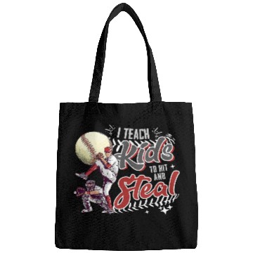 Discover I Teach Kids To Hit And Steal Baseball Catcher Bags