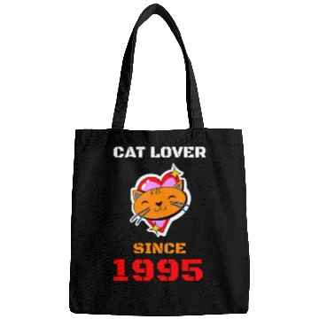 Discover Cat lover since 1995 Bags