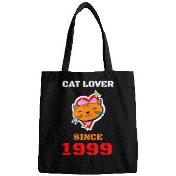 Discover Cat lover since 1999 Bags