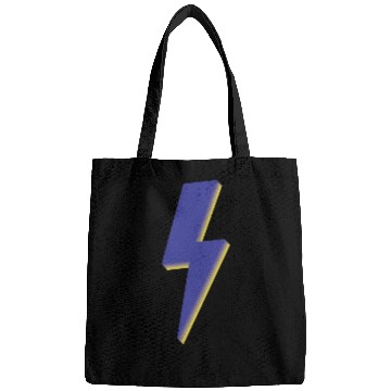 Discover Lightning Bolt Blue 3D Bags