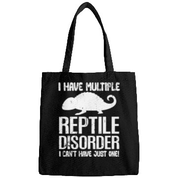 Discover Funny Reptile Disorder Lizard Owner Animal Lover Bags