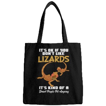 Discover Funny Lizard Pet Smart People Bags