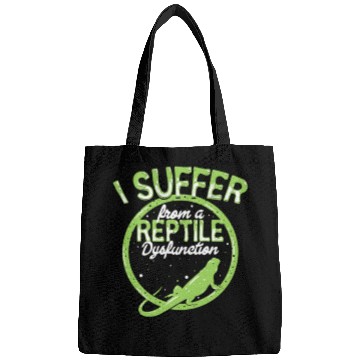 Discover reptile dysfunction reptile lover lizard Bags