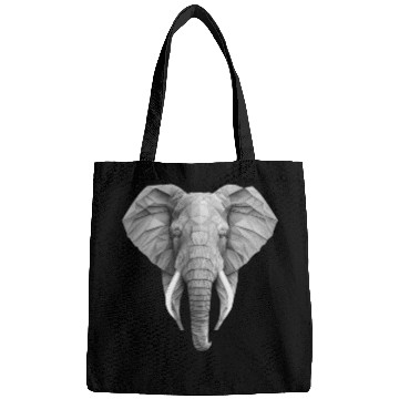 Discover geometric elephant Bags