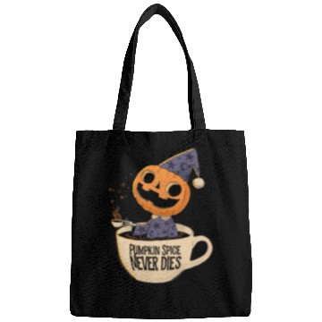 Discover Pumpkin Spice Never Dies Bags
