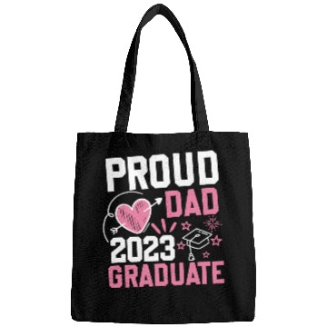 Discover Proud dad 2023 graduate Bags