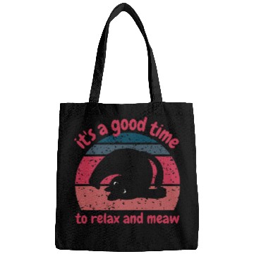 Discover It's a good time to relax and meow Bags