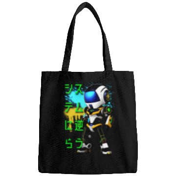 Discover Chibi Mecha: A Cute Cyberpunk Design 6 Bags