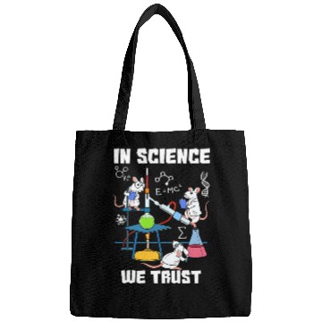 Discover Funny In Science We Trust Laboratory Chemicals Bags