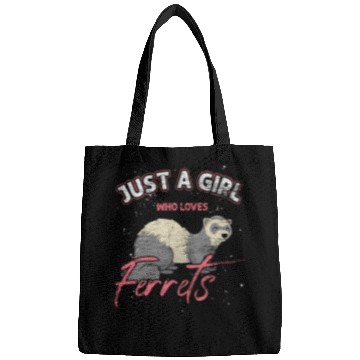 Discover Girl Love Ferret Bags