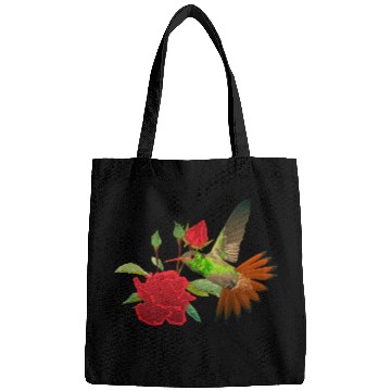 Discover Hummingbird With Flower Bags