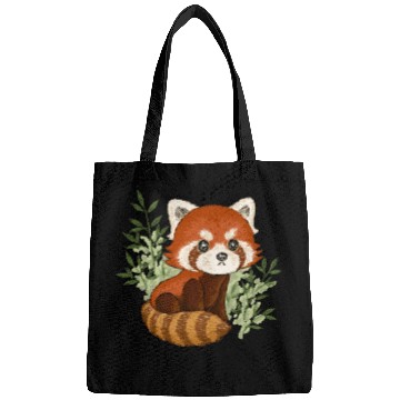 Discover Red Panda In Nature Bags