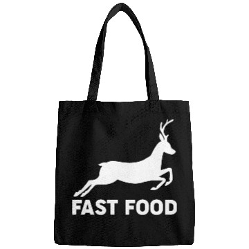 Discover Fast Food Funny Deer Hunting 1 Bags