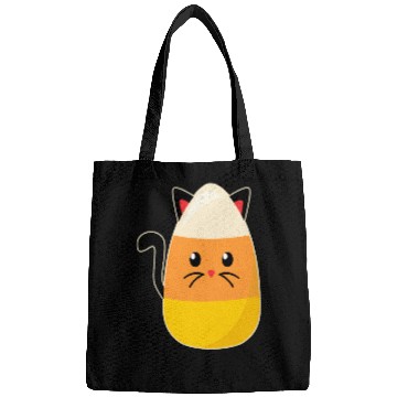 Discover Candy Corn Cat Halloween Bags