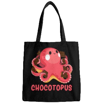 Discover Chocotopus Octopus Funny Sweet Tooth Bags