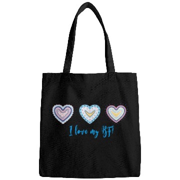 Discover I Love My Bf Modern Boho Style Bags