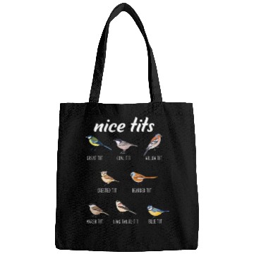Discover Funny Nice Tits Birdwatching Bird Watching Birding Bags
