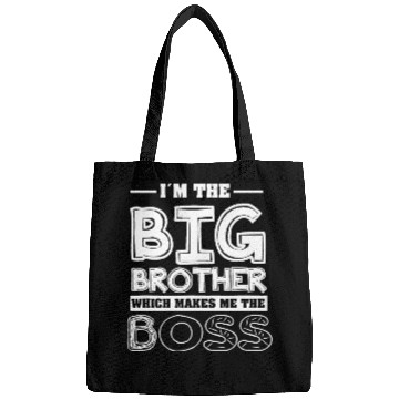 Discover Im the big brother - Funny Big Brother Boy Bags