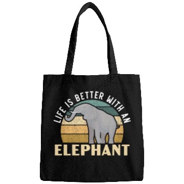 Discover Elephant Lover Wildlife Animal Zoo Zookeeper Bags