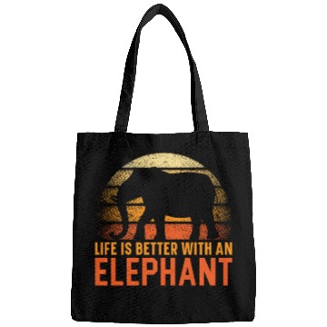 Discover Elephant Lover Wildlife Animal Zoo Zookeeper Bags