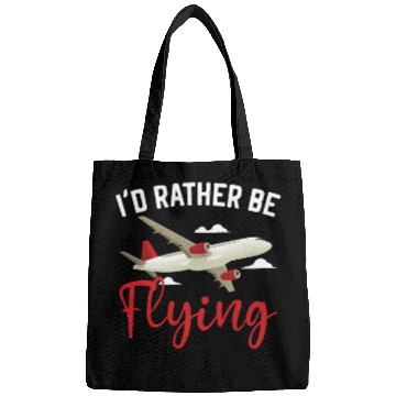 Discover Airplane Plane Pilot Aviator Sky Flight Instructor Bags