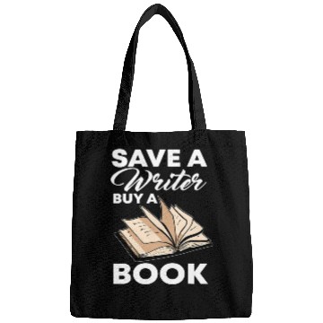 Discover Save A Writer Author Novelist Wordsmith Nove Bags