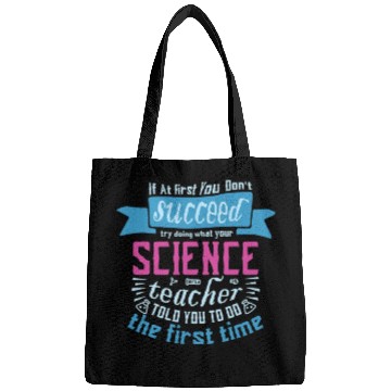 Discover Science Chemist periodic funny Scientist Chemistry Bags