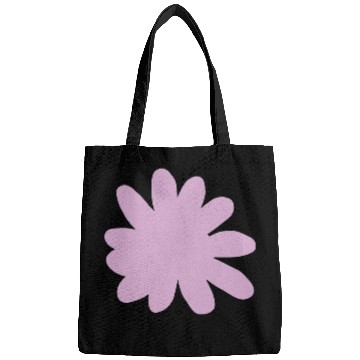 Discover Magenta Abstract Minimal Flower Bags