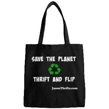 Discover Save The Planet Thrift And Flip Dark Colors Bags