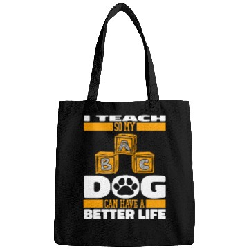 Discover Daycare Teacher Dog Bags