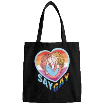 Discover Say Gay Lesbian Couple Bags
