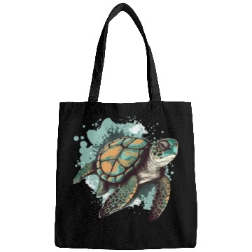 Discover The sea turtle Bags