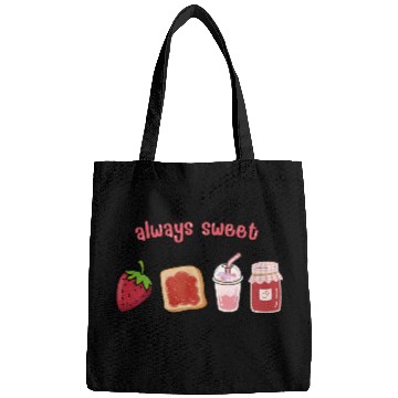 Discover Always sweet Embrace the Strawberry Life Bags