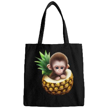 Discover Little monkey in a pineapple Bags