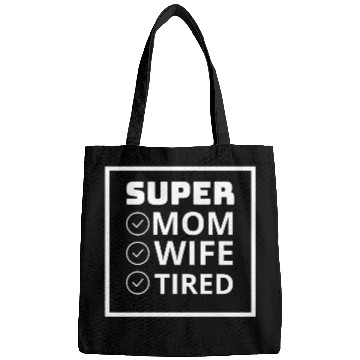 Discover vintage international women's day mom,wife,tired Bags