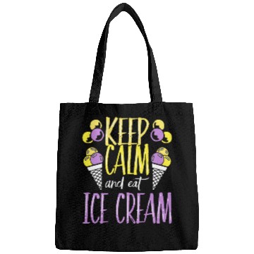 Discover Keep Calm And Eat Ice Cream Lover Bags